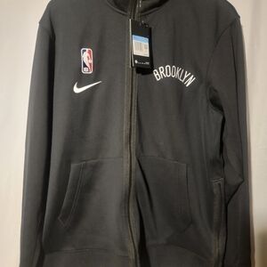 Nike NBA Brooklyn Nets Therma Flex Showtime Jacket CN4010-010 Mens Size Medium
